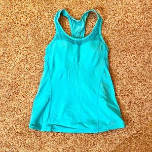 Lorna Jane cut out racer back tank XS